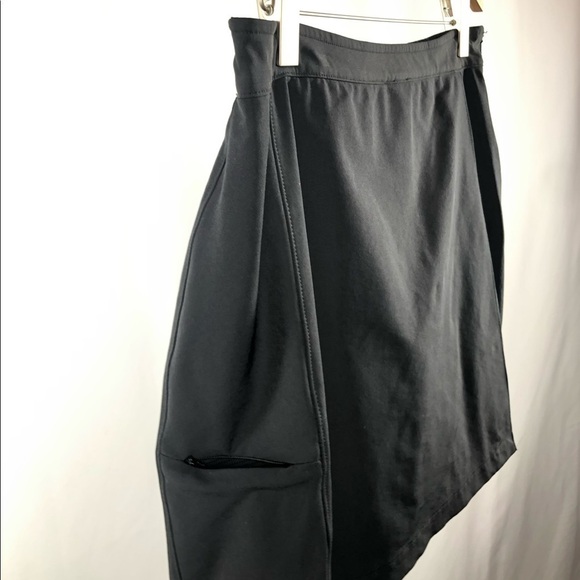 L.L. Bean Pull On Tennis Skirt with Shorts Skort in Black Size Extra Large - Picture 5 of 5